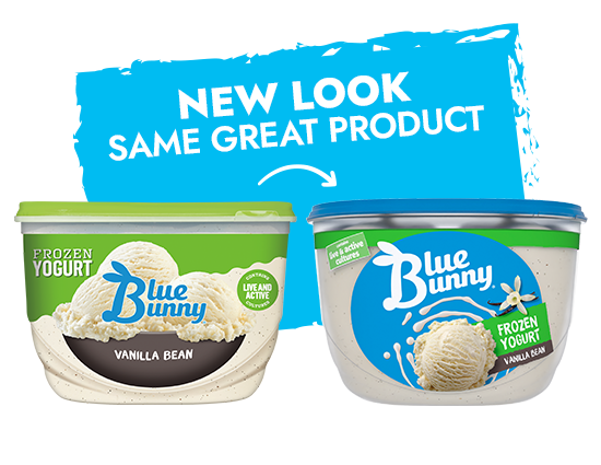 Frozen Yogurt Vanilla Bean Hero Image