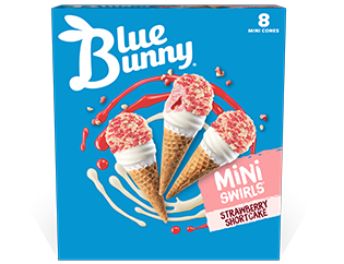 Mini Swirls® Strawberry Shortcake